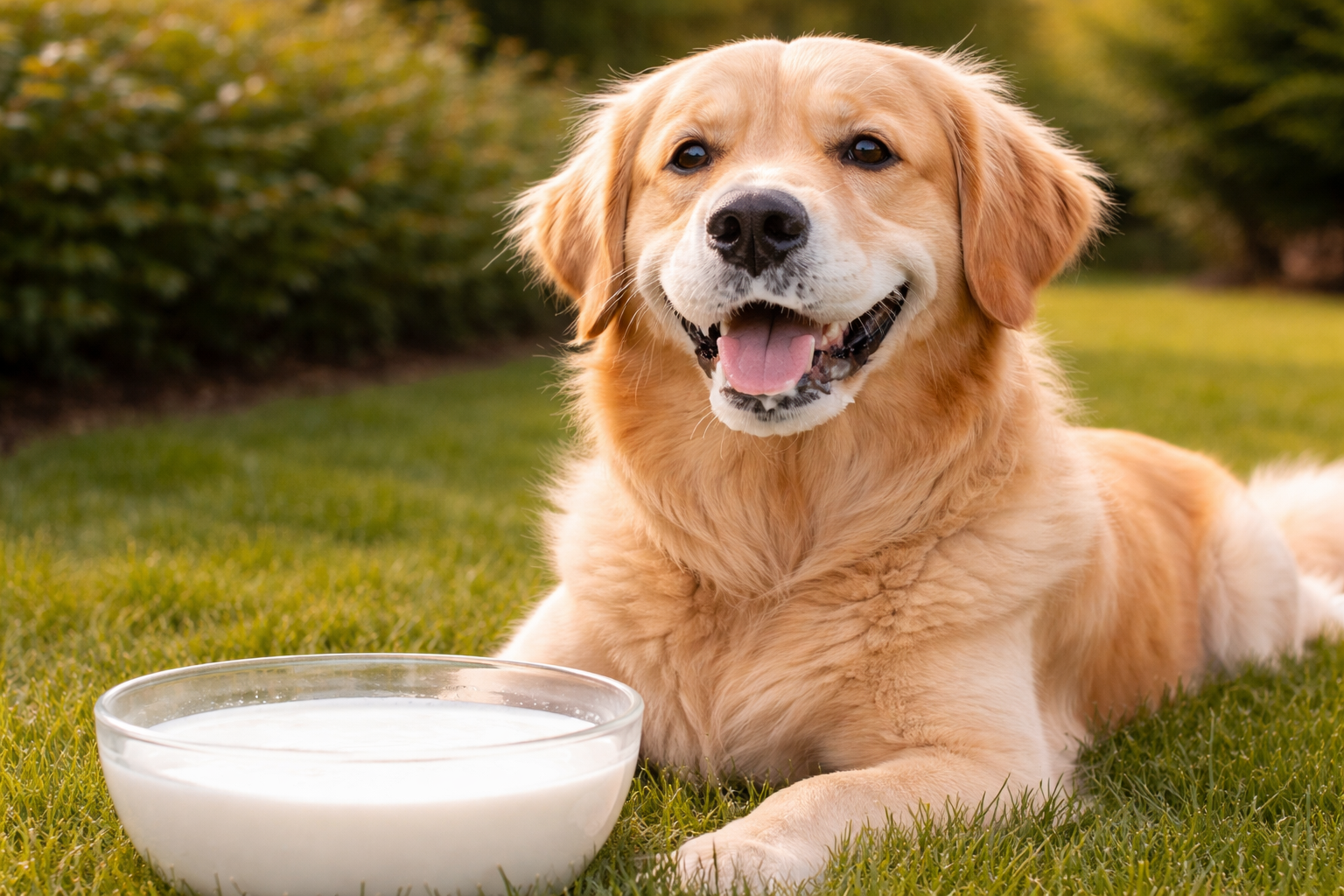 mag een hond melk